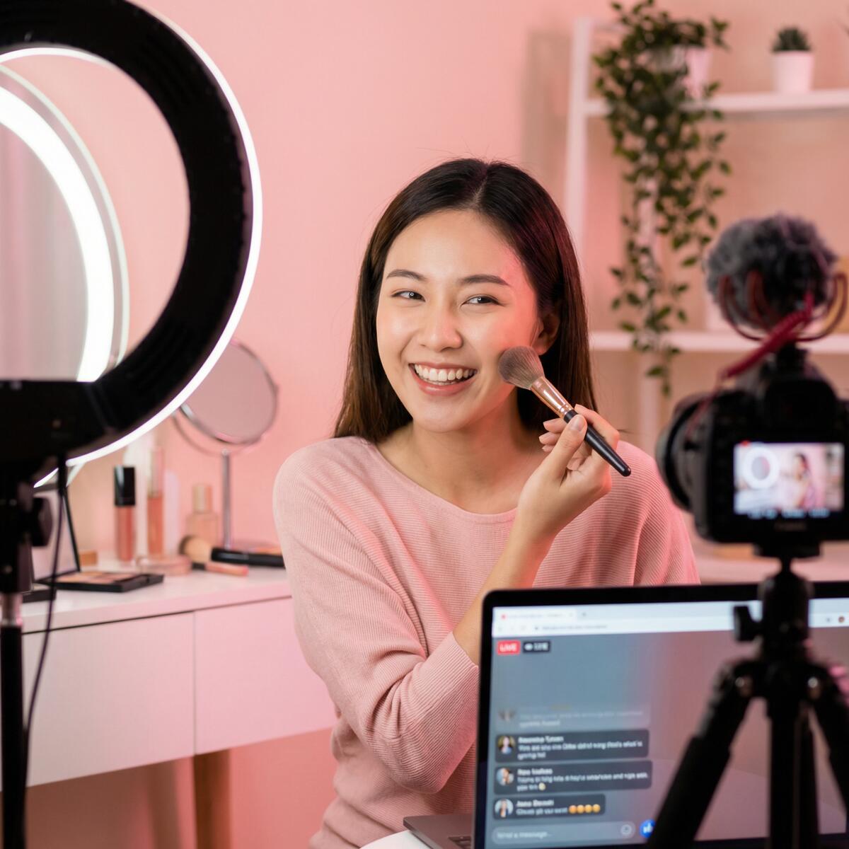 国产美妆视频教程